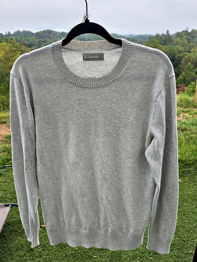 Everlane The No-Sweat Sweater Crewneck Gray Medium